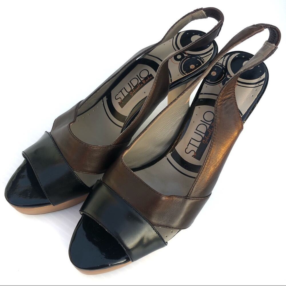 Studio by Gabriella Rocha slingback platform heels - Picture 2 of 13